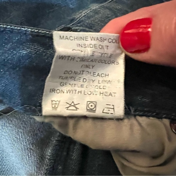 ANTHROPOLOGIE Level 99 Lily Skinny Straight Denim Jeans Size 28 - Picture 10 of 11